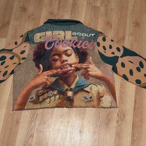 Colorful “Girl Scout” Jacket 🍪